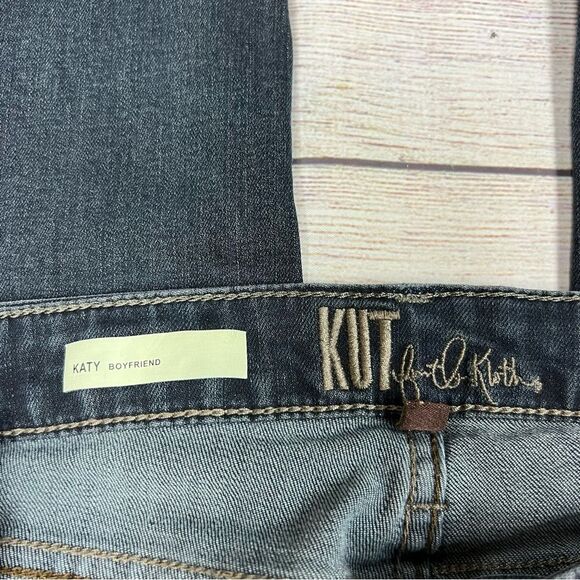 KUT From The Kloth Women's Katy Boyfriend
Jeans Mid Rise Zipper Fly Size 2 - Picture 6 of 11